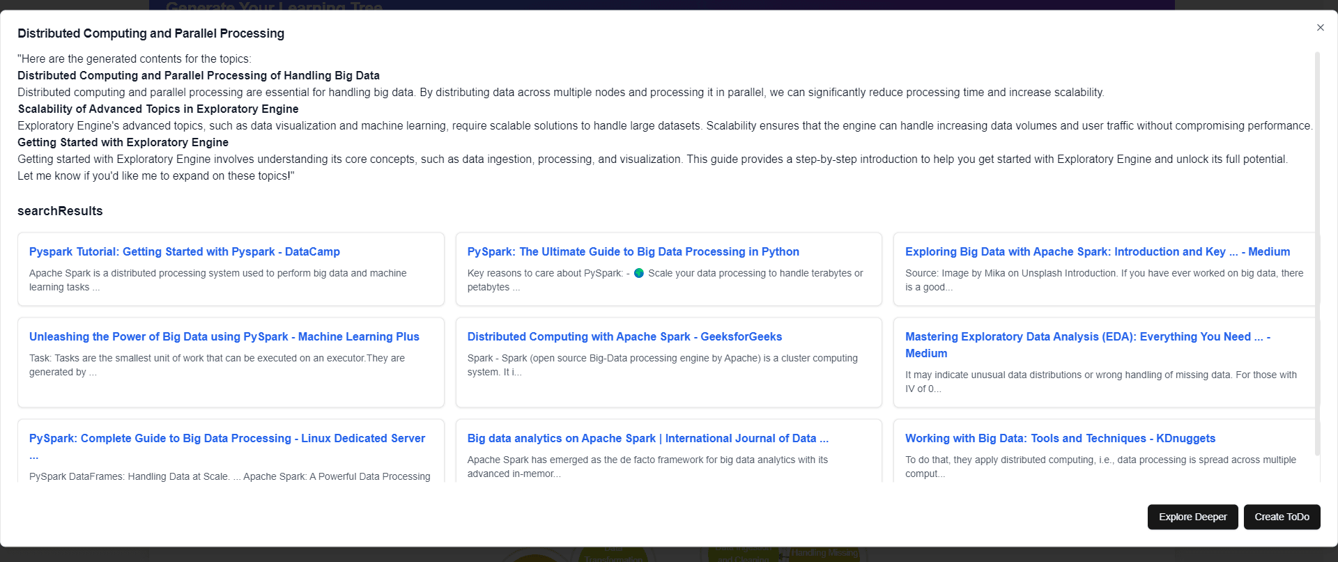 Display Web-Related Topics